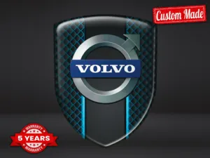 Volvo Emblemas Relieve Auto Pro Máximo Duradero Estilo Moderno